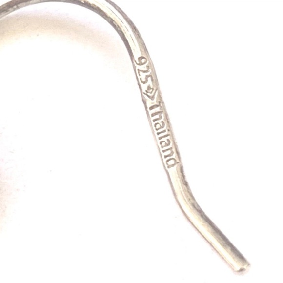 Silpada RARE Vintage Sterling Silver Pearl Dainty Cross Earrings - Picture 14 of 15